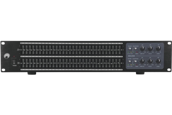 Omnitronic GEQ-2310 Equalizer 2x31-Band image 1