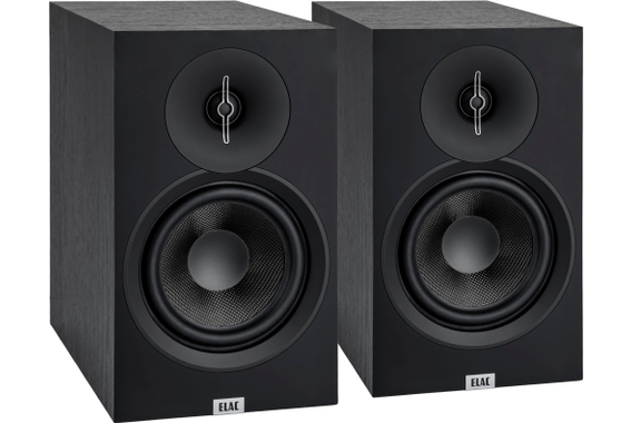 ELAC Debut B6.3 Boekenplankluidsprekers Zwart Paar image 1