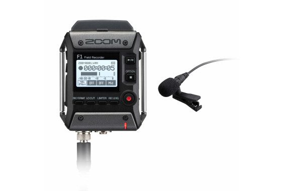 Zoom F1 Field Recorder mit Lavaliermikrofon  - Retoure (Zustand: sehr gut) image 1