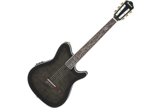 Ibanez TOD20FMN-BFL Tim Henson Signature Black Burst Fade image 1