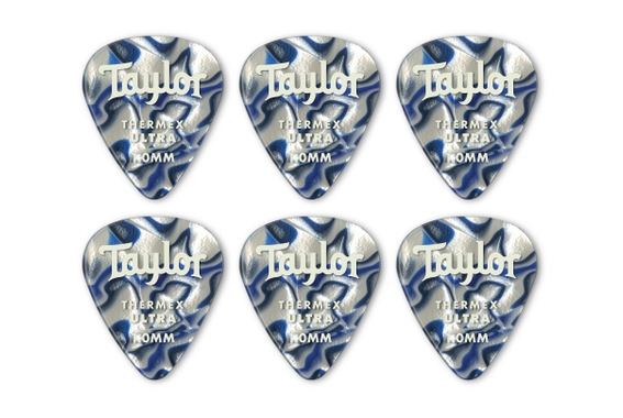 Taylor Thermex 6er Pack UltraPicks Blue Swirl 1,00 Premium 351 image 1