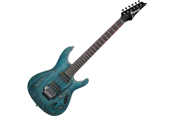 Ibanez S520AH-OBF Cosmic Blue Flat image 1
