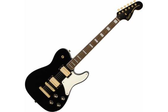 Squier Limited Edition Paranormal Troublemaker Telecaster Deluxe Black  - Retoure (Zustand: sehr gut) image 1