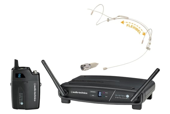 Audio-Technica ATW-1101 Komplettset inkl. Headset Beige & Funkadapter image 1