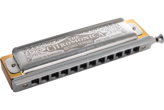 Hohner Antonio Serrano Signature Super Chromonica 270 C Harmonica image 1