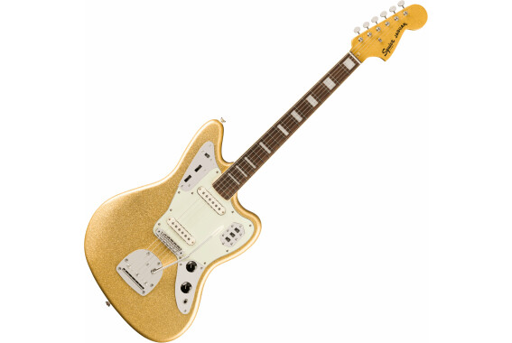 Squier FSR Classic Vibe '70s Jaguar Gold Sparkle  - Retoure (Zustand: sehr gut) image 1