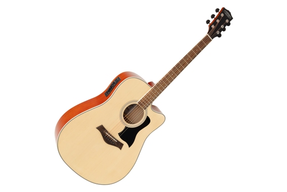 Classic Cantabile WS-20 NT guitarra acustica (tipo oeste) natural image 1