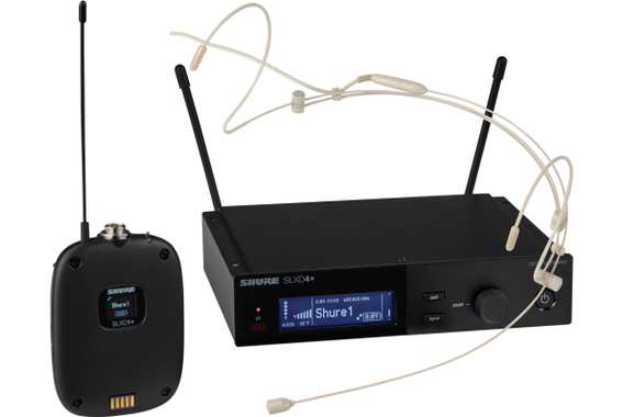 Shure SLXD14+ S50 Digitaal Draadloos Systeem incl. HS-31 EA Headset image 1