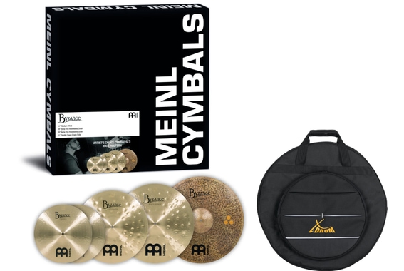 Meinl Artist's Choice Matt Halpern Cymbal Set mit Beckentasche image 1