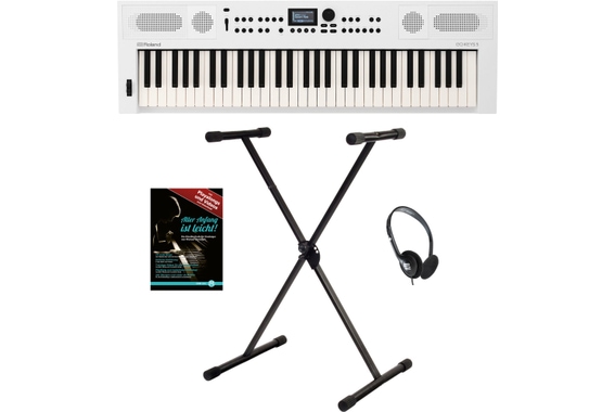 Roland Go:Keys 5 White Keyboard Set image 1