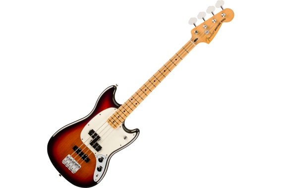 Fender Player II Mustang Bass PJ MN 3-Color Sunburst image 1