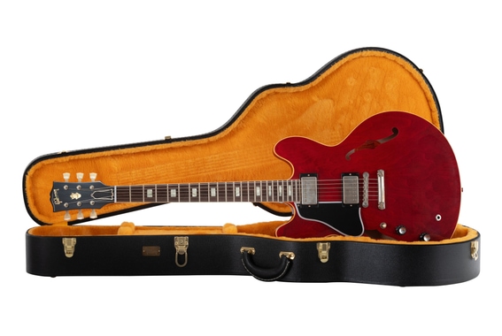 Gibson 1964 ES-335 Reissue LH VOS Sixties Cherry  - 1A Showroom Modell (Zustand: wie neu, in OVP) image 1