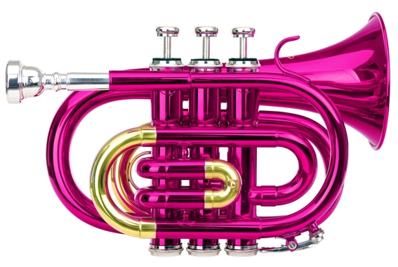 Classic Cantabile Brass TT-400 Bb-Taschentrompete pink  - Retoure (Zustand: sehr gut) image 1