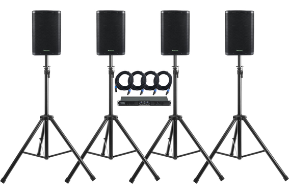 McGrey PA-4504 1 HE Pack Complet 4x 450 Watt image 1