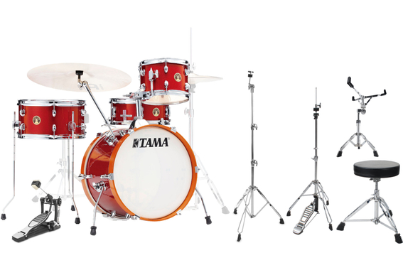 Tama LJK48S-CPM Club Jam Kit Candy Apple Mist Set inkl. Hardware image 1