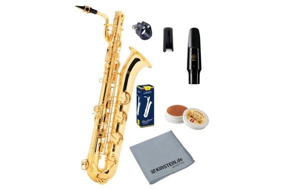 Classic Cantabile BS-460 Baritone Saxophone Deluxe Set image 1