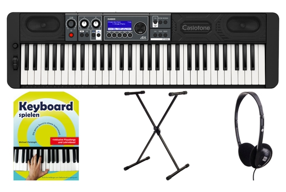 Casio CT-S500 Casiotone Keyboard Schwarz Set image 1