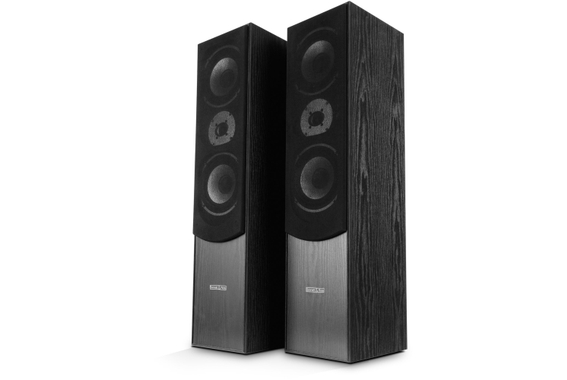 Bennett & Ross Radiant HiFi Standlautsprecher Paar schwarz 2x 180W RMS  - Retoure (Zustand: gut) image 1