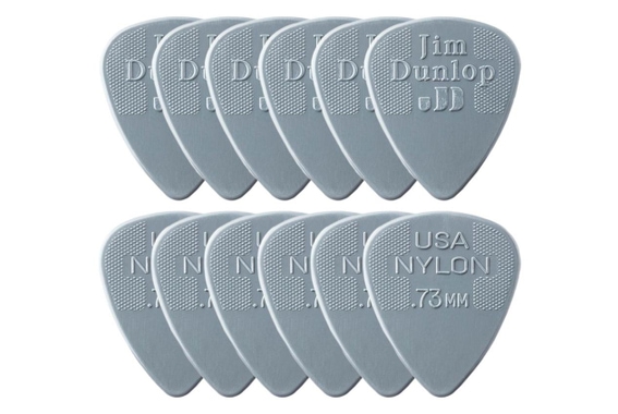 Dunlop Nylon Standard Picks 0,73 mm 12er Player's Pack image 1