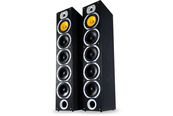 Bennett & Ross Exosphere HiFi Standlautsprecher Paar schwarz 2x 200W RMS  - Retoure (Verpackungsschaden) image 1