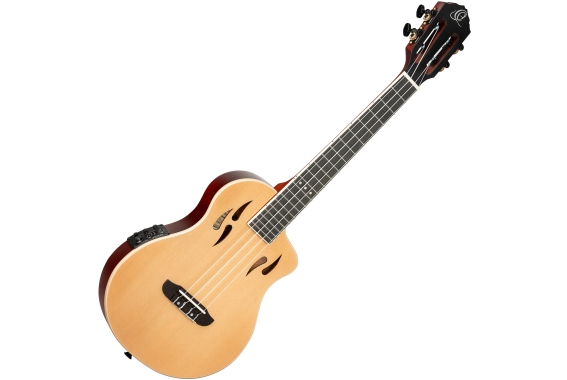 Ortega TourPlayer Tenor Ukulele Natural image 1