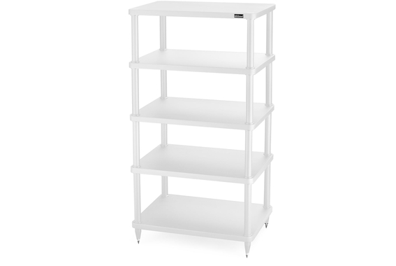 Solidsteel S3-5 HiFi Audio Rack White image 1