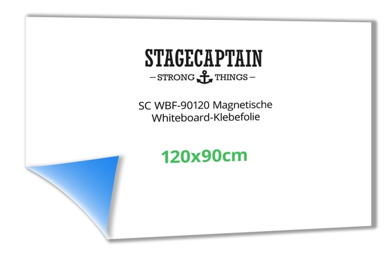 Stagecaptain WBF-90120 Magnetische Whiteboard-Klebefolie image 1
