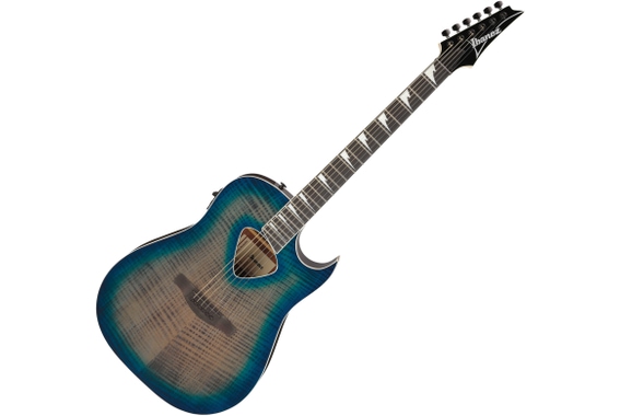 Ibanez ALT50FA-BDB Westerngitarre Blue Doom Burst High Gloss image 1