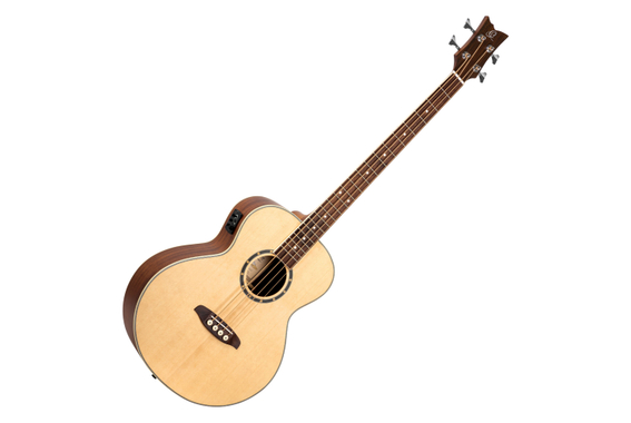 Ortega D7E-4 Akustik Bass Natural  - 1A Showroom Modell (Zustand: wie neu, in OVP) image 1