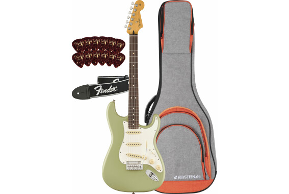 Fender Player II Stratocaster RW Birch Green Set image 1