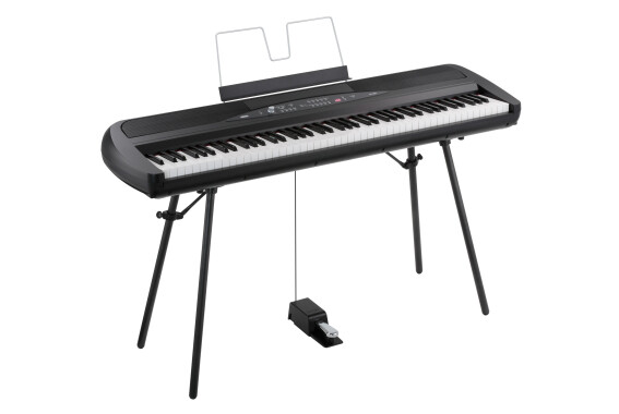 Korg SP-280 BK Portable Piano Schwarz  - Retoure (Zustand: sehr gut) image 1