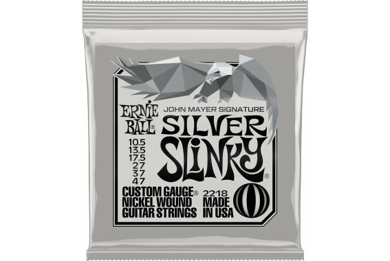 Ernie Ball 2218 John Mayer Silver Slinky image 1