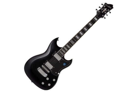 Hagstrom Signature Pat Smear Black Gloss  - Retoure (Zustand: sehr gut) image 1