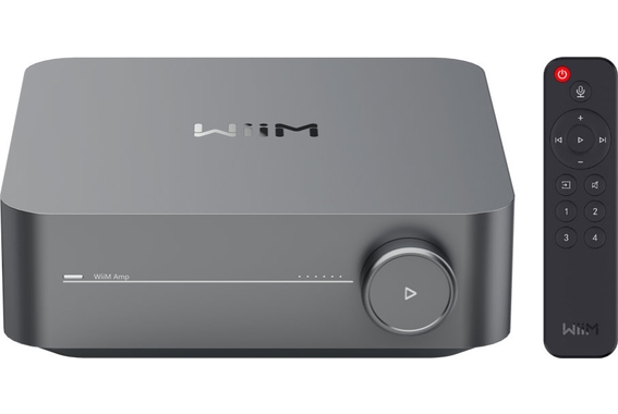 WiiM AMP Multiroom Streaming Verstärker Grau image 1