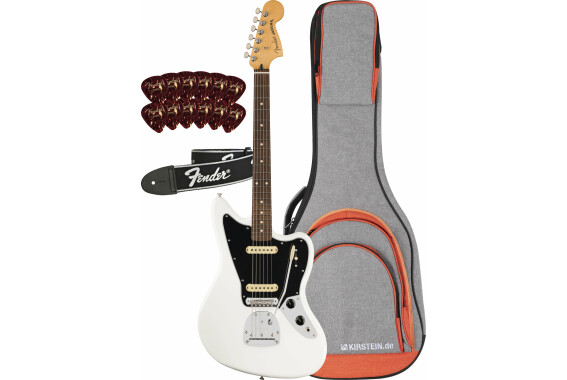 Fender Player II Jaguar Polar White Set image 1