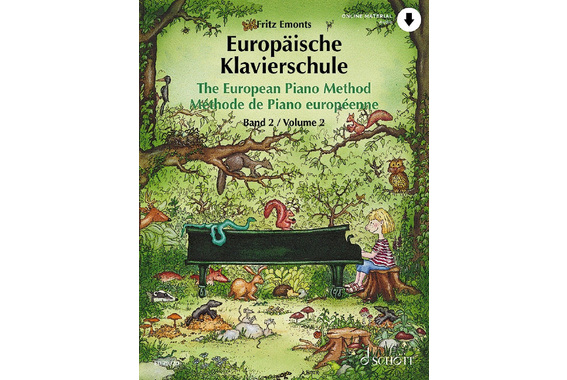 Europäische Klavierschule 2 inkl. Online Audio image 1
