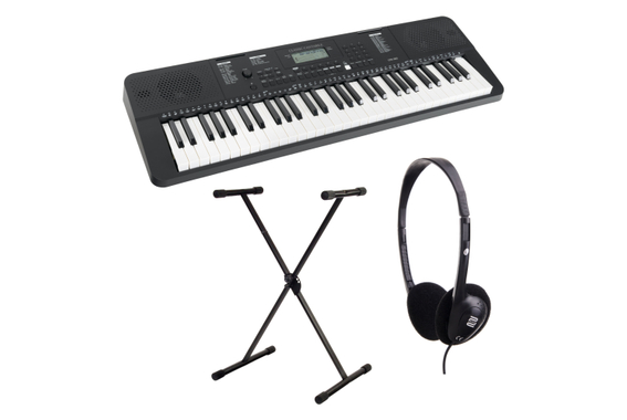 Classic Cantabile CPK-203 Keyboard Set incl. Stand and Headphones image 1
