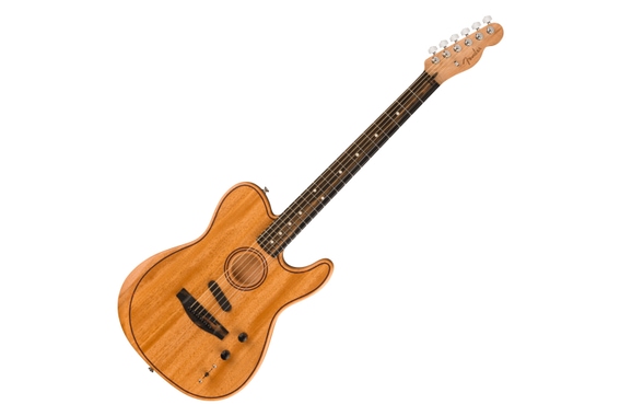 Fender American Acoustasonic Telecaster All-Mahogany Natural  - 1A Showroom Modell (Zustand: wie neu, in OVP) image 1