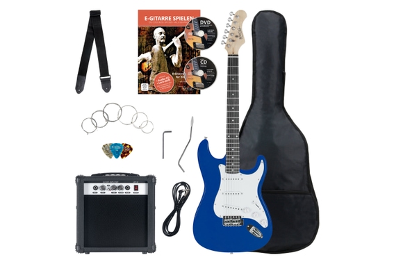 Rocktile Banger's Pack E-Gitarren Set, 8-teilig Blue  - Retoure (Zustand: gut) image 1