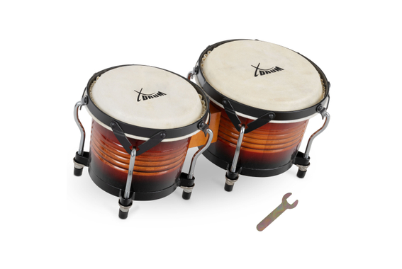 XDrum Bongos Pro Vintage Sunburst  - Retoure (Zustand: gut) image 1