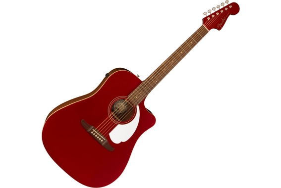 Fender Redondo Player Candy Apple Red image 1