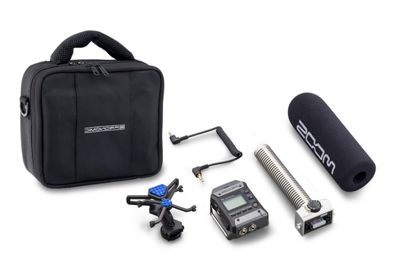 Zoom F1-SP Field Recorder mit Shotgun Mikrofon Set inkl. Tasche image 1