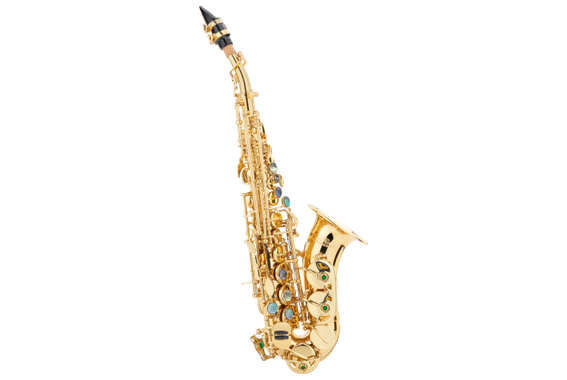 Lechgold LSS-20Lc Sopran-Saxophon lackiert  - Retoure (Zustand: sehr gut) image 1