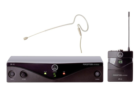 AKG PW45 Presenter Set Band M inkl. HS-11 EA Headset Beige image 1