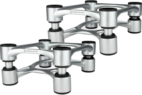 IsoAcoustics Aperta 200 Silver Ontkoppelingsstatief Paar image 1