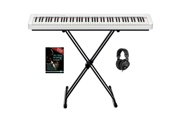 Casio CDP-S110 WE Compact E-Piano weiß Set image 1