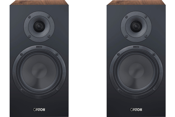 Canton GLE 30 S2 Diffusori Da Scaffale Coppia Noce image 1