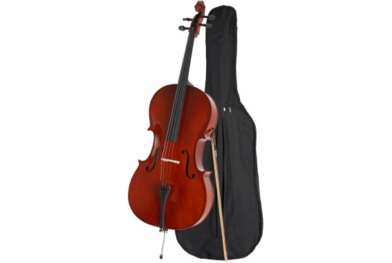 Classic Cantabile CP-100 Cello 4/4 Set inkl. Bogen + Tasche  - Retoure (Zustand: sehr gut) image 1