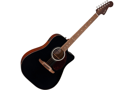 Fender California Deluxe Redondo Black image 1