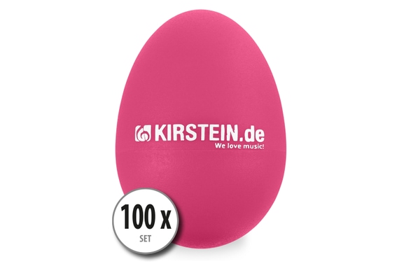 100x Kirstein ES-10P egg shaker pink medium-light set image 1